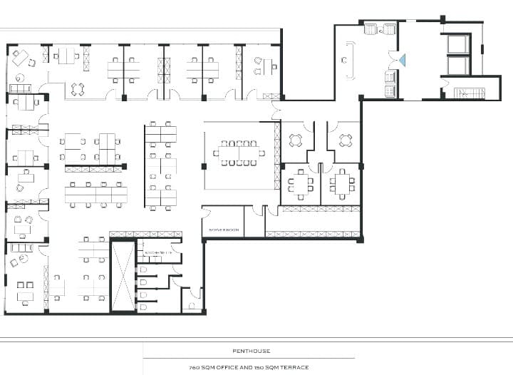 Penthouse Office in San Gwann - Image 1