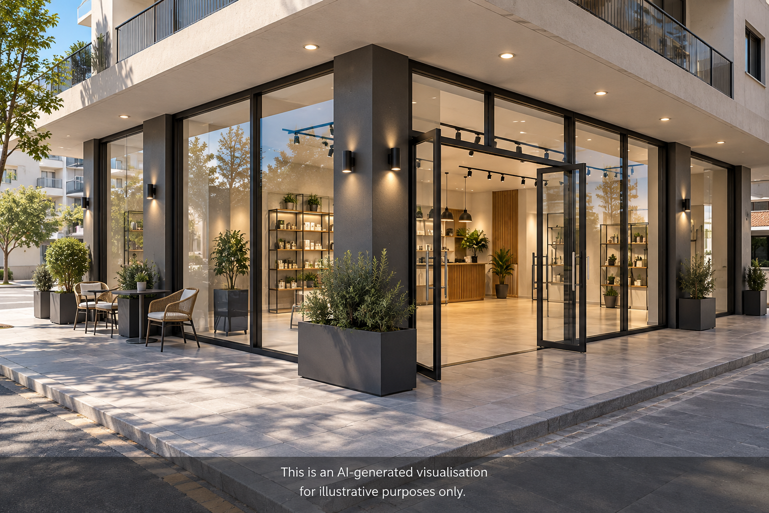230 Sqm Shop with Outdoor Space in Qawra - Image 1