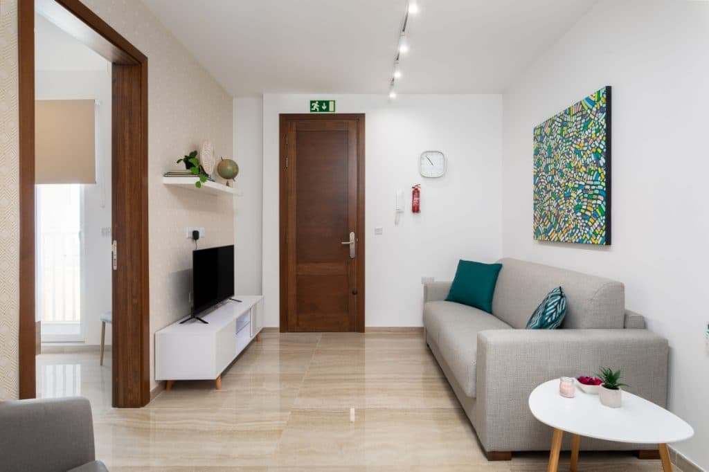 Two Bedroom Apartment with a Balcony in Hamrun - Image 1
