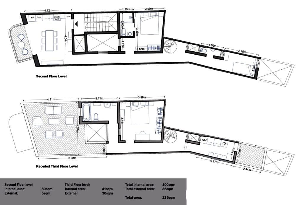 Three Bedroom Duplex Penthouse with Terraces in Mosta - thumbnail 22