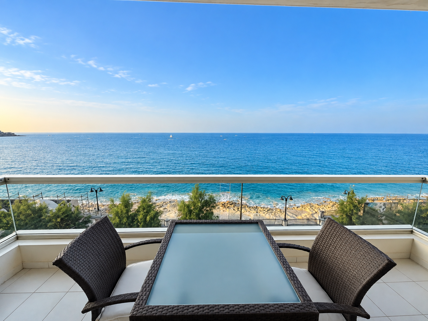 Four Bedroom Seafront Apartment with a Terrace in Sliema - Image 1