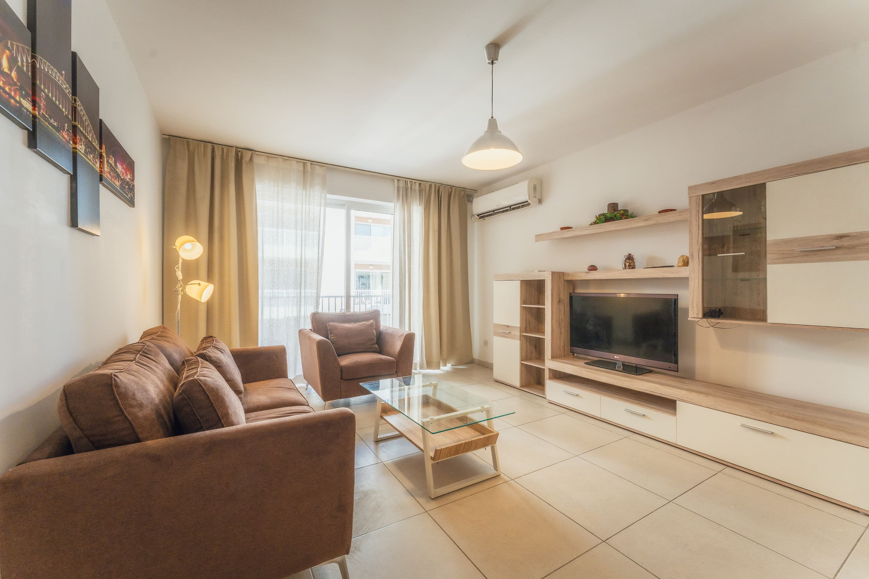Three Bedroom Apartment with Balconies in St Paul's Bay - Image 1
